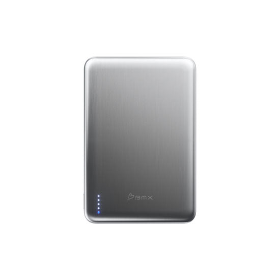 Batería Magnética SolidSafe™ Air Titanium 10.000mAh Qi2.2 Silver