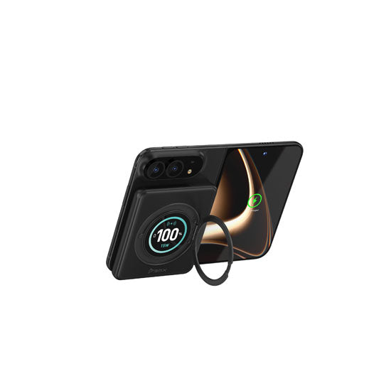Batería Magnética SolidSafe™ Duo Aluminio CNC 5.000mAh 15W Negro