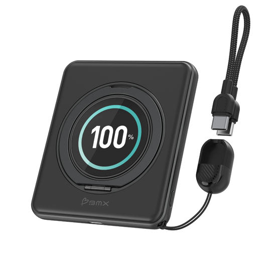 Batería Magnética SolidSafe™ Duo Aluminio CNC 5.000mAh 15W Negro
