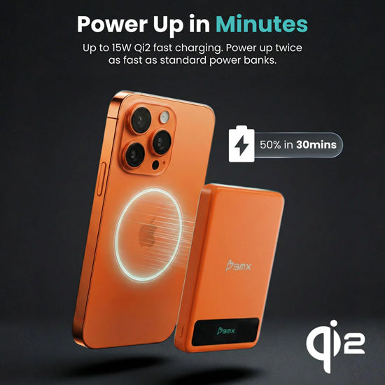 Batería Magnética SolidSafe™ de Estado Sólido 5000mAh Naranja