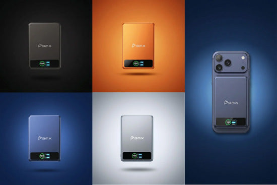 SolidSafe™ 5000mAh Solid-State Magnetic Power Bank Silver