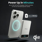 SolidSafe™ 5000mAh Solid-State Magnetic Power Bank Silver