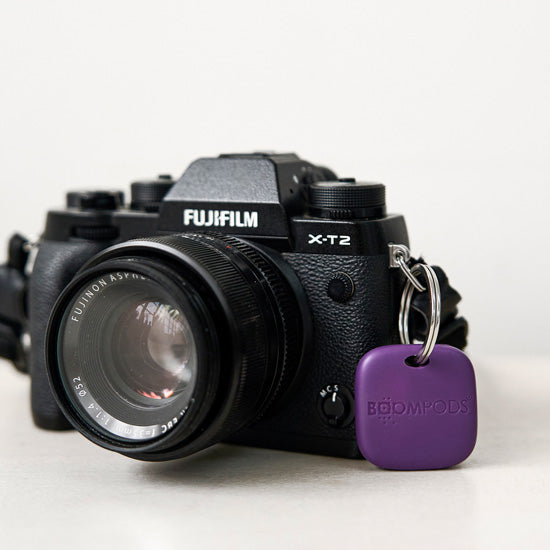 Boomtag recargable Morado