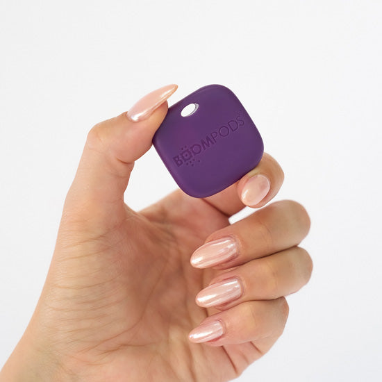 Boomtag recargable Morado