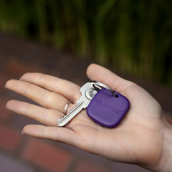 Boomtag recargable Morado