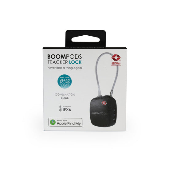 BOOMPODS Tracker Lock Negro