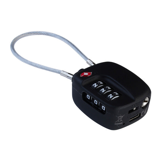 BOOMPODS Tracker Lock Universal Negro