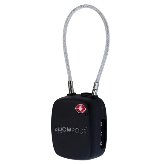 BOOMPODS Tracker Lock Universal Negro