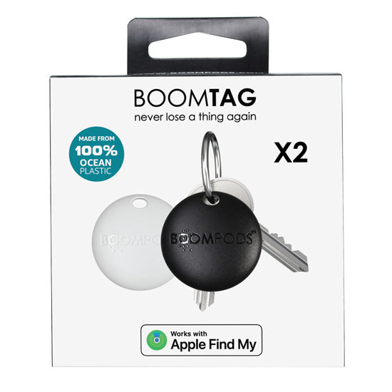 Boomtag Pack Duo Negro y blanco