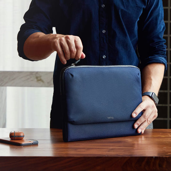 Funda para portátil Laptop Caddy 14" Navy
