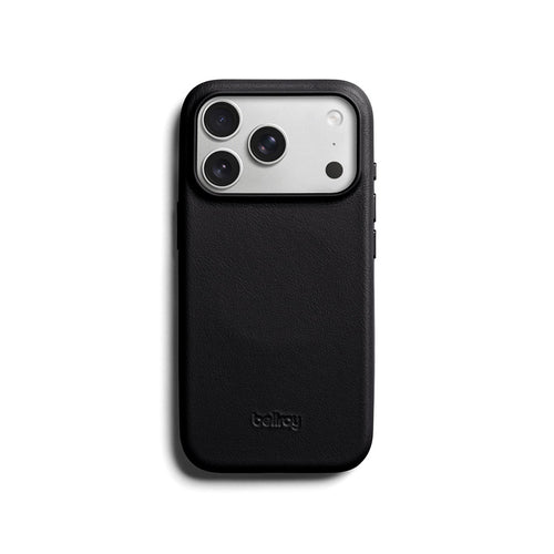 Funda de cuero iPhone 18 Pro / 17 Pro Negro