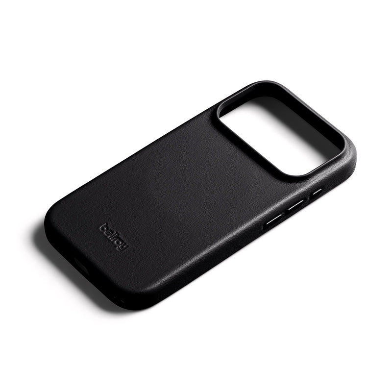 Funda de Cuero iPhone 18 Pro / 17 Pro Negro