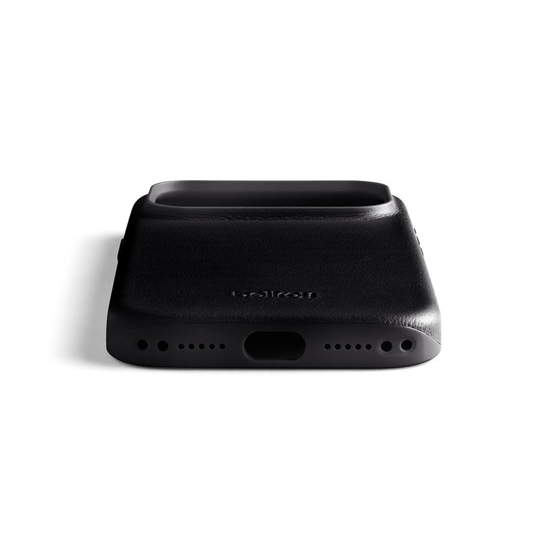 Funda de Cuero iPhone 18 Pro / 17 Pro Negro