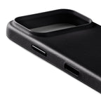 Funda de Cuero iPhone 18 Pro / 17 Pro Negro
