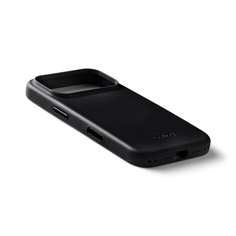Funda de Cuero iPhone 18 Pro / 17 Pro Negro