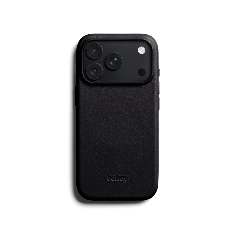 Funda de Cuero iPhone 18 Pro / 17 Pro Negro