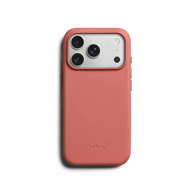 Funda de cuero iPhone 18 Pro / 17 Pro Canyon