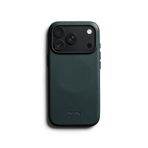 Funda de piel iPhone 18 Pro / 17 Pro Deep Ocean