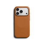 Funda de cuero iPhone 18 Pro / 17 Pro Tan