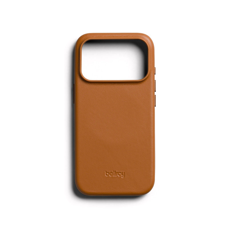 Funda de cuero iPhone 18 Pro / 17 Pro Tan