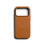 Funda de cuero iPhone 18 Pro / 17 Pro Tan