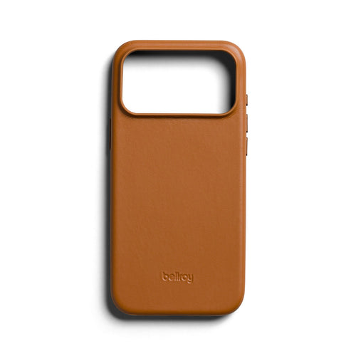 Funda de cuero iPhone 18 Pro Max / 17 Pro Max Tan