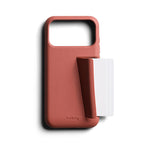 Funda de cuero Premium 3 Card iPhone 18 Pro Max / 17 Pro Max Canyon