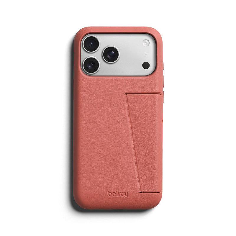 Funda de cuero Premium 3 Card iPhone 18 Pro Max / 17 Pro Max Canyon