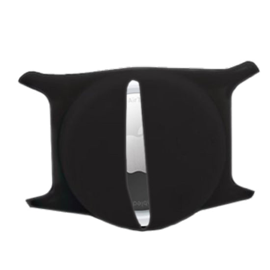 Soporte AirTag para collar de perro Negro