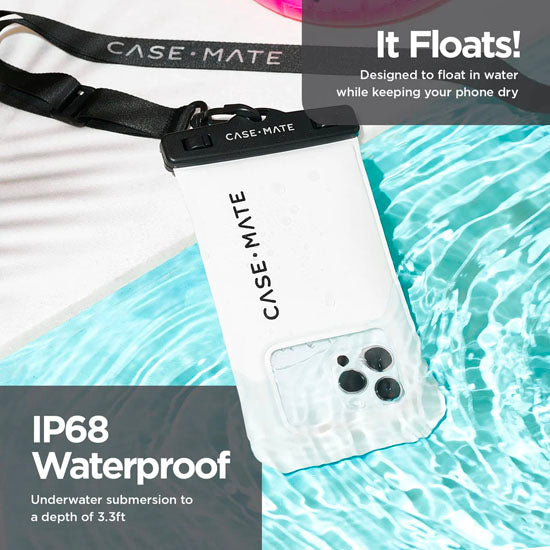 Funda flotante impermeable Blanco/Negro