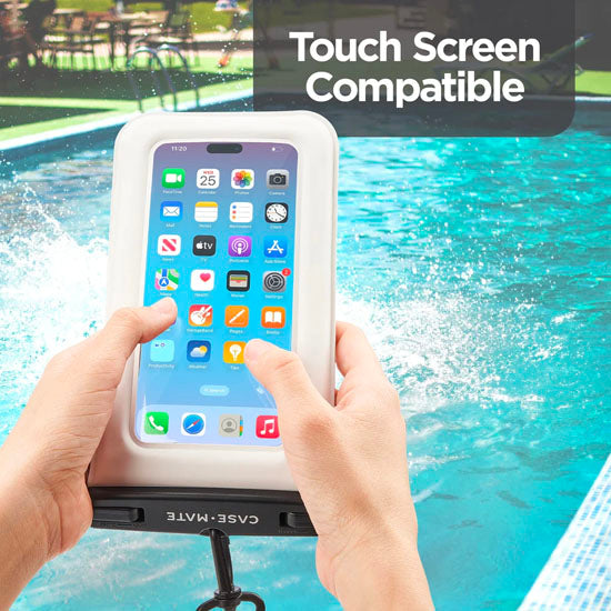 Funda flotante impermeable Blanco/Negro