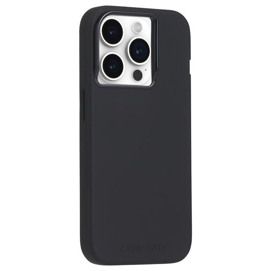 Funda de silicona MagSafe iPhone 15 Pro Negro