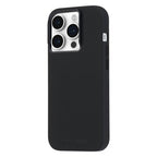 Funda de silicona MagSafe iPhone 15 Pro Negro