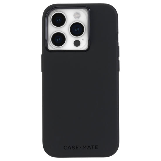 Funda de silicona MagSafe iPhone 15 Pro Negro