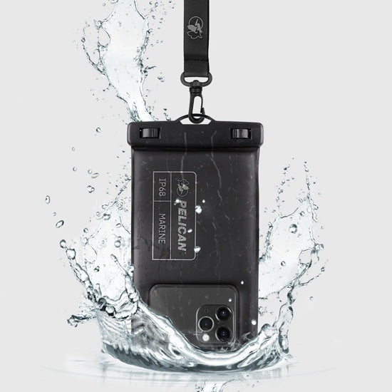 Funda flotante impermeable Pelican Marine Negro/Blanco