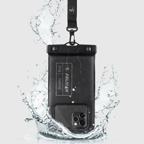 Funda flotante impermeable Pelican Marine Negro/Blanco