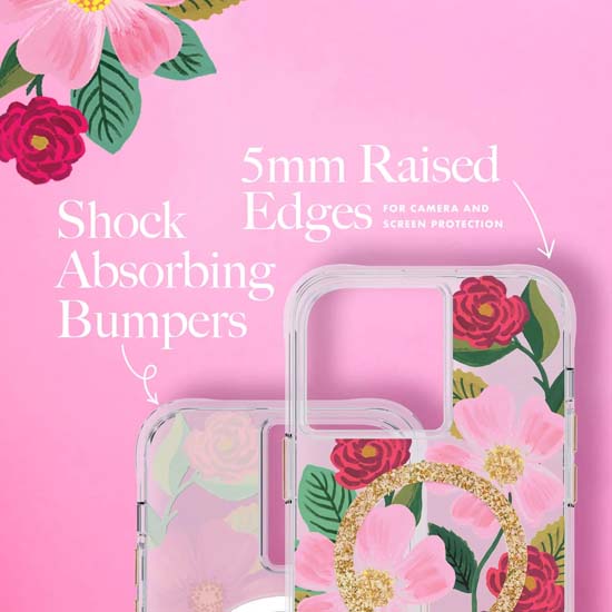 Rifle Paper Rose Garden MagSafe iPhone 14 Pro