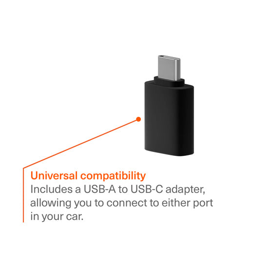 Adaptador inalámbrico Apple CarPlay™ y Android Auto™