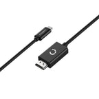Cable USB-C a HDMI 4K (1,8 m) Negro