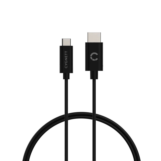 Cable USB-C a HDMI 4K (1,8 m) Negro