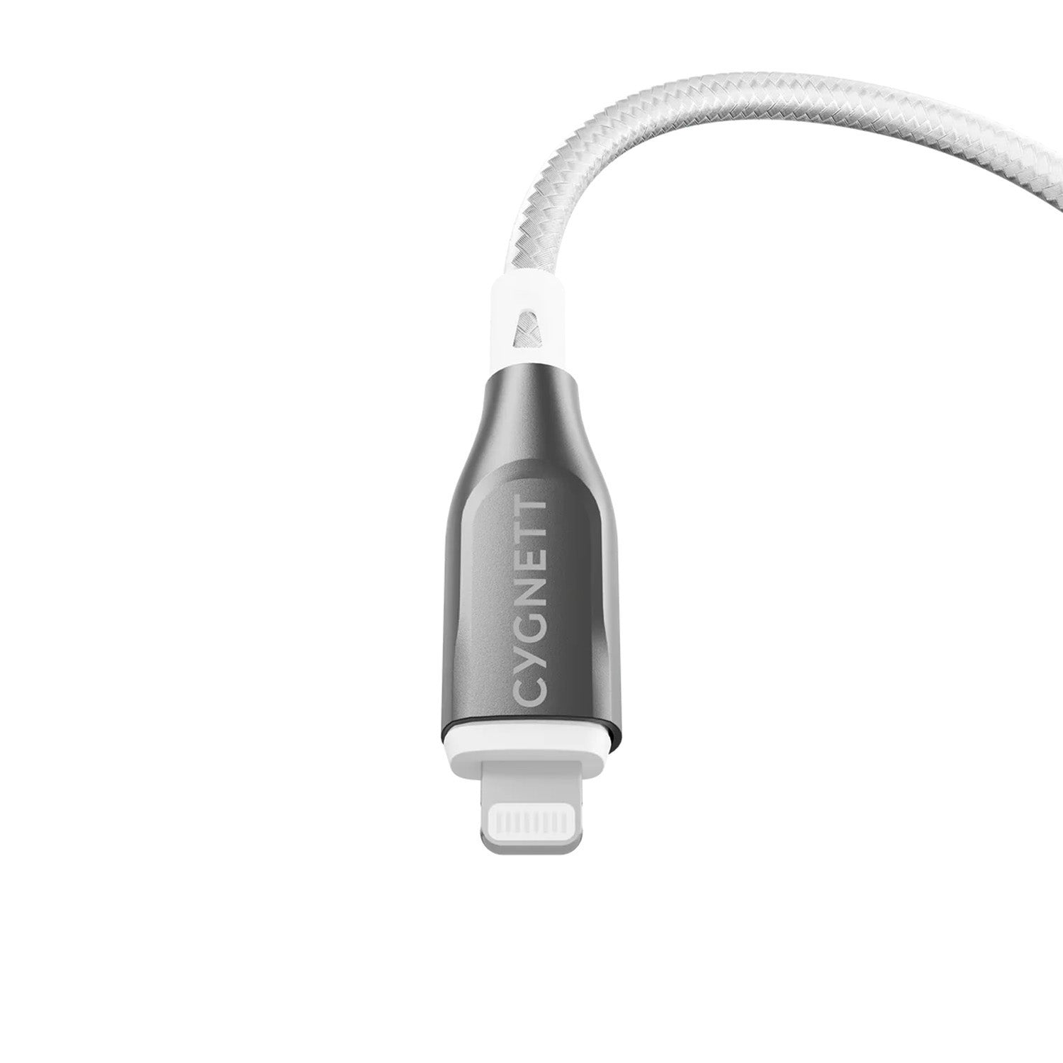 Cable Blindado Lightning a USB-A (1m) Blanco