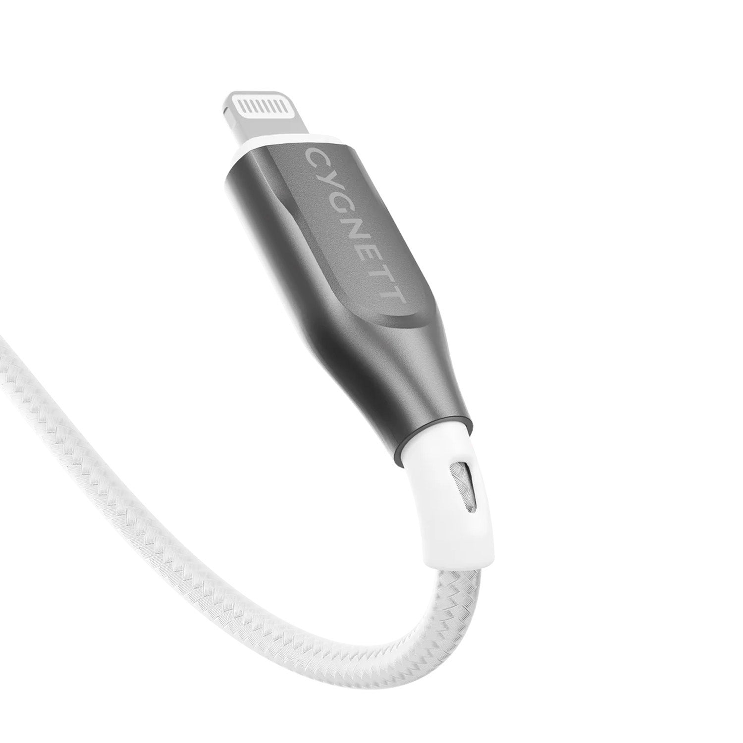 Cable Blindado Lightning a USB-A (1m) Blanco