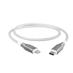Cable Armoured Lightning a USB-C (1m) Blanco