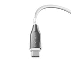 Cable Armoured USB-C a USB-C (1m) Blanco
