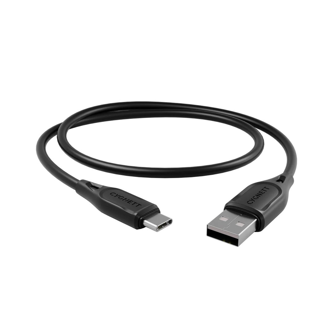 Cable Essential USB-C a USB-A (1m) Negro