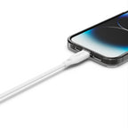 Cable Essential Lightning a USB-C (1m) Blanco