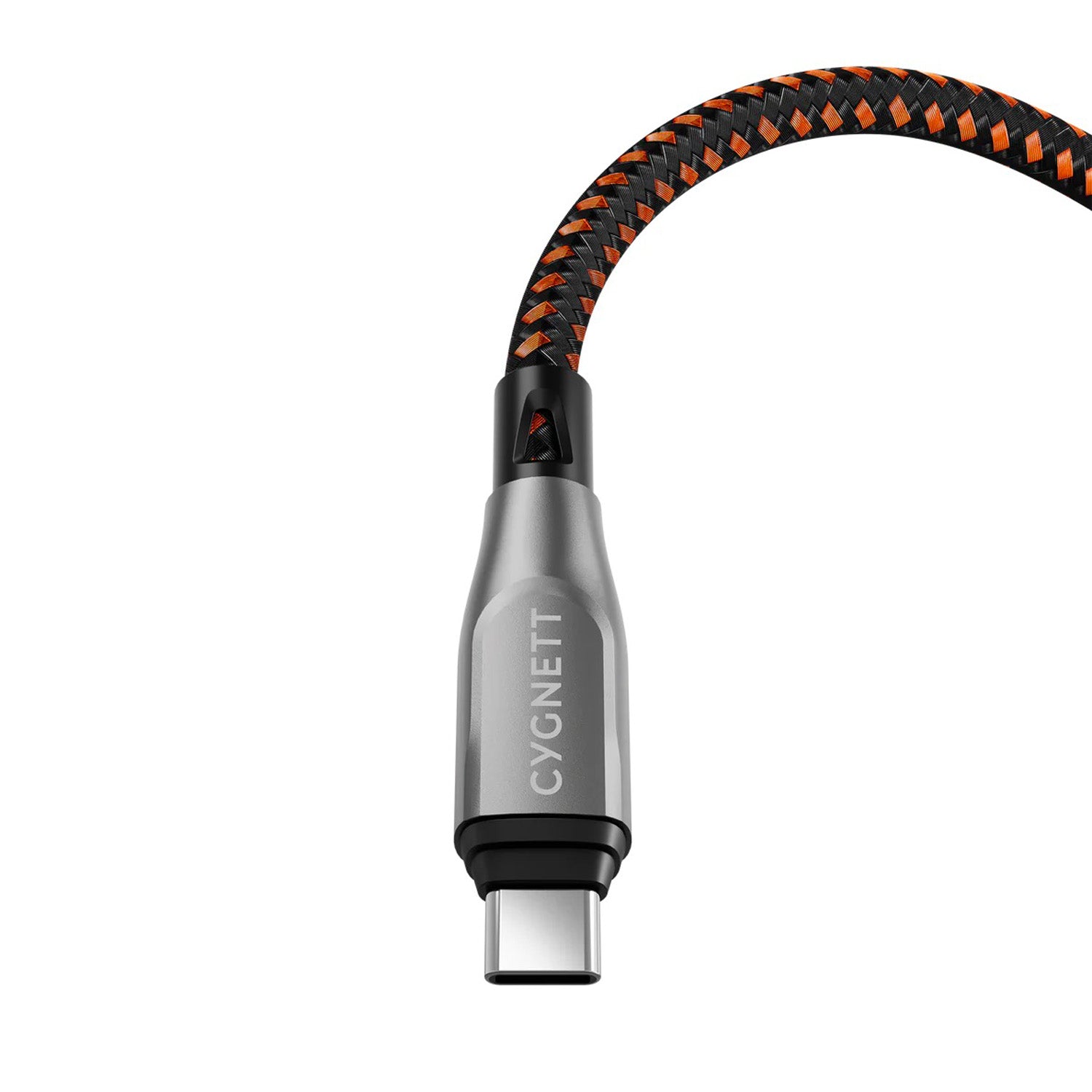 Cable Armoured P240W USB 4.0 USB-C a USB-C (1m) Negro/Naranja