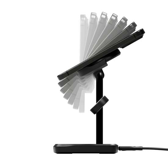 Cargador inalámbrico magnético Qi2 3 en 1 Negro