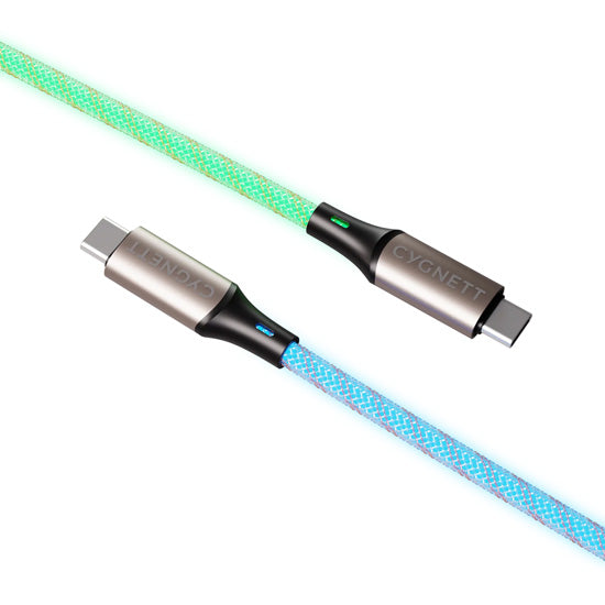 Cable luminoso Essentials USB-C a USB-C de 1,2 m