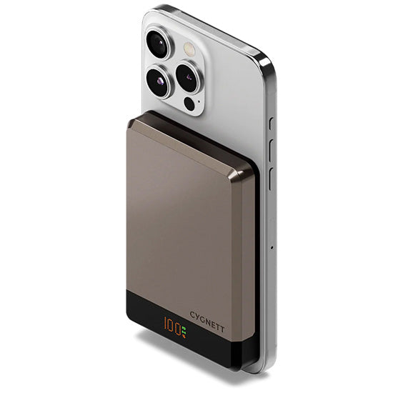 Batería Magnética MagSlim 10.000mAh Champán